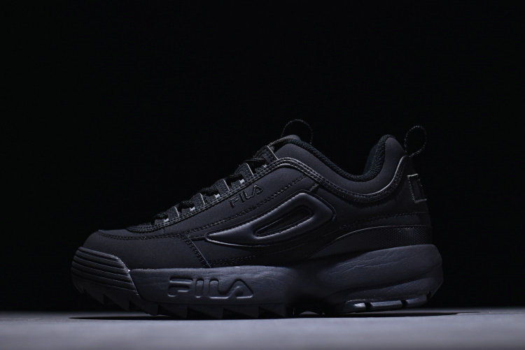 FILA Ray Sawtooth Disruptor 2 Men Women Black